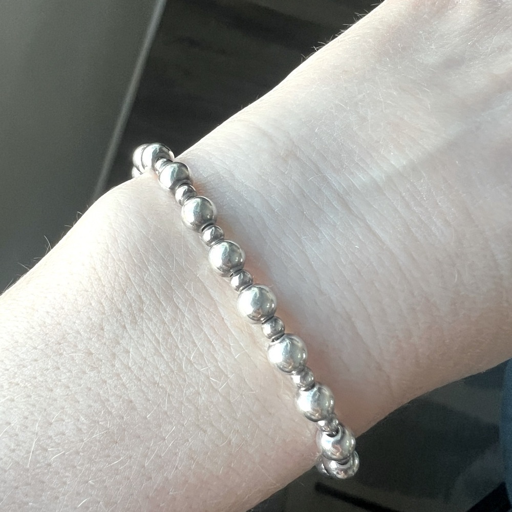 Silver bracelet